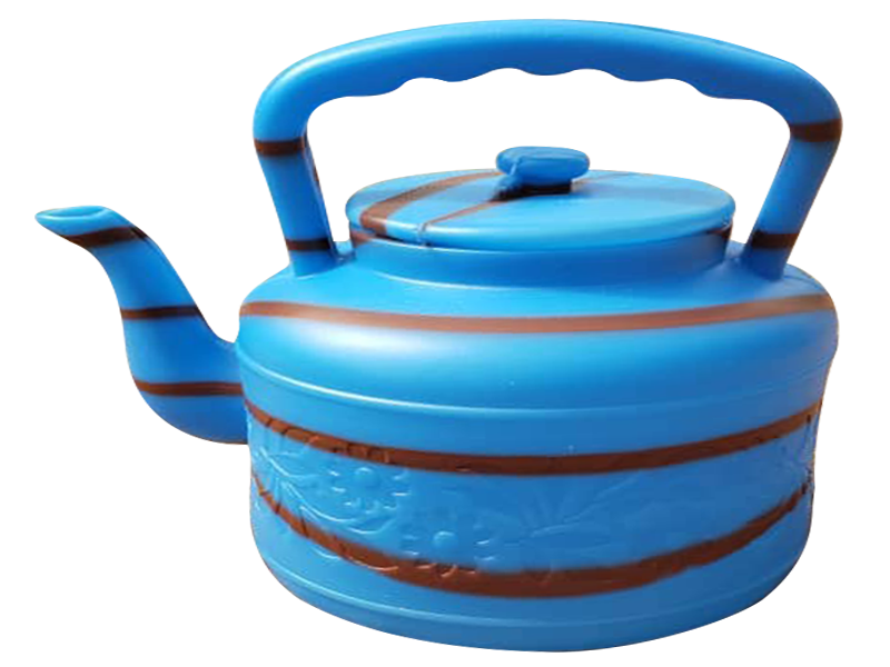 Blue Brown Kettle