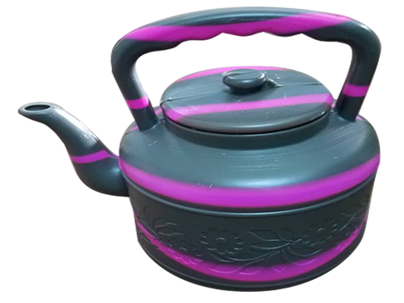 Black purple kettle